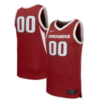Arkansas Razorbacks Basketball Jersey, Cardinal Replica Sportswear Jersey Shirt, Sleeveless Athletic Tank Jersey, Casual Gift for Men