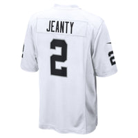 Ashton Jeanty Las Vegas Raiders Football Jersey, White Game Sportswear Jersey Shirt, Lightweight Breathable Athletic Jersey, Casual Gift for Men