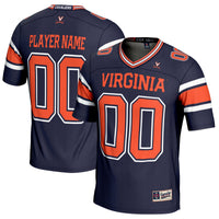 Virginia Cavaliers Football Jersey, Navy Sportswear Jersey Shirt, Lightweight Breathable Athletic Jersey, Casual Gift for Men, Style 200425394