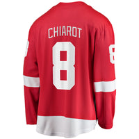 Ben Chiarot Detroit Red Wings Hockey Jersey, Breakaway Home Sportswear Jersey Shirt, Long Sleeve Hockey Sweater Jersey, Casual Gift for Men