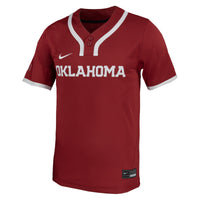 Oklahoma Sooners Softball Jersey, Crimson Limited Sportswear Jersey Shirt, Lightweight Breathable Athletic Jersey, Casual Gift for Men