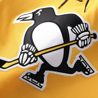 Pittsburgh Penguins Hockey Jersey, Gold Premium Sportswear Jersey Shirt, Long Sleeve Hockey Sweater Jersey, Casual Gift for Men, Style 203133898