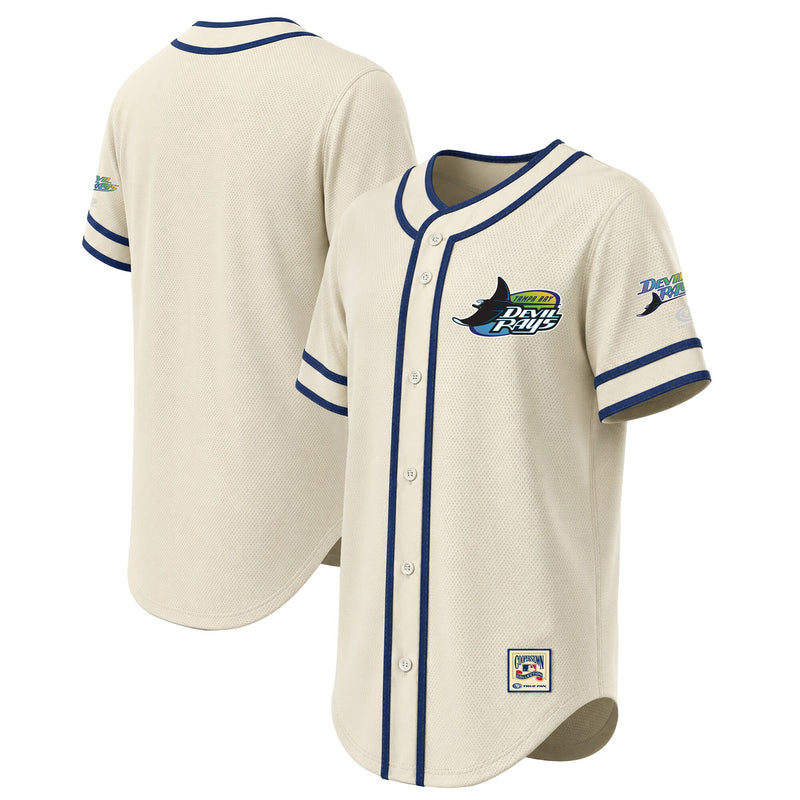 Tampa Bay Rays Baseball Jersey, Natural Throwback Fashion Sportswear Jersey Shirt, Lightweight Breathable Athletic Jersey, Casual Gift for Men