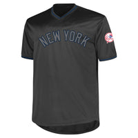 New York Yankees Baseball Jersey, Charcoal Fashion Sportswear Jersey Shirt, Lightweight Breathable Athletic Jersey, Casual Gift for Men