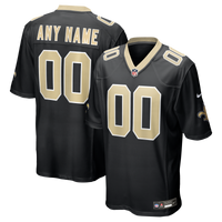 New Orleans Saints Football Jersey, Black Sportswear Jersey Shirt, Lightweight Breathable Athletic Jersey, Casual Gift for Men, Style 3887278