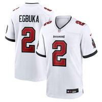 Emeka Egbuka Tampa Bay Buccaneers Football Jersey, White Sportswear Jersey Shirt, Lightweight Breathable Athletic Jersey, Casual Gift for Men
