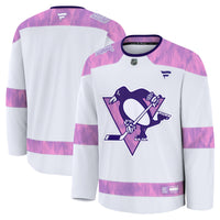 Pittsburgh Penguins Hockey Jersey, White Sportswear Jersey Shirt, Long Sleeve Hockey Sweater Jersey, Casual Gift for Men, Style 202439777