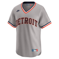 Detroit Tigers Baseball Jersey, Gray Limited Sportswear Jersey Shirt, Lightweight Breathable Athletic Jersey, Casual Gift for Men