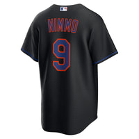 Brandon Nimmo New York Mets Baseball Jersey, Black Replica Sportswear Jersey Shirt, Lightweight Breathable Athletic Jersey, Casual Gift for Men