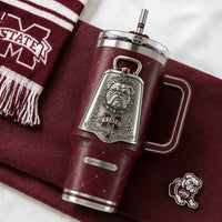 MSST Cowbell Crest - Maroon Heritage Tumbler