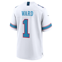 Cameron Ward Tennessee Titans Football Jersey, White Game Sportswear Jersey Shirt, Lightweight Breathable Athletic Jersey, Casual Gift for Men