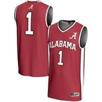 Alabama Crimson Tide Lightweight Basketball Jersey, Basketball Sportswear Jersey Shirt, Sleeveless Athletic Tank Jersey, Casual Gift for Men
