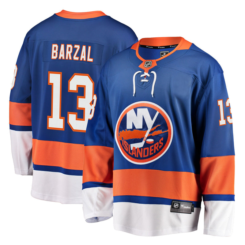 Mathew Barzal New York Islanders Hockey Jersey, Sportswear Jersey Shirt, Long Sleeve Hockey Sweater Jersey, Casual Gift for Men, Style 3274403
