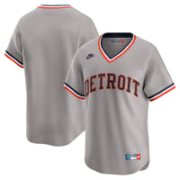 Detroit Tigers Baseball Jersey, Gray Limited Sportswear Jersey Shirt, Lightweight Breathable Athletic Jersey, Casual Gift for Men