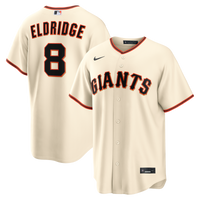 Bryce Eldridge San Francisco Giants Baseball Jersey, Cream Sportswear Jersey Shirt, Lightweight Breathable Athletic Jersey, Casual Gift for Men