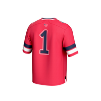 Dayton Flyers Football Jersey, Red Fashion Lightweight Sportswear Jersey Shirt, Lightweight Breathable Athletic Jersey, Casual Gift for Men