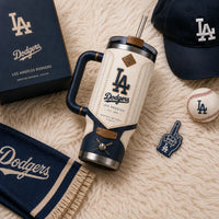 LAD Heritage Panel - Cream, Navy and Stitched Detail