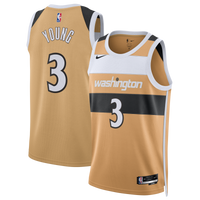 Trae Young Washington Wizards Basketball Jersey, Tan Swingman Sportswear Jersey Shirt, Sleeveless Athletic Tank Jersey, Casual Gift for Men