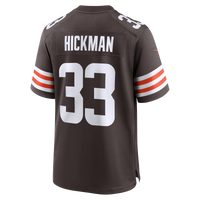 Ronnie Hickman Cleveland Browns Football Jersey, Brown Game Sportswear Jersey Shirt, Lightweight Breathable Athletic Jersey, Casual Gift for Men