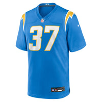 Isas Waxter Los Angeles Chargers Football Jersey, Powder Sportswear Jersey Shirt, Lightweight Breathable Athletic Jersey, Casual Gift for Men