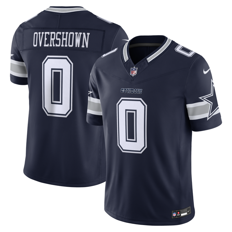 DeMarvion Overshown Dallas Cowboys Football Jersey, Navy Sportswear Jersey Shirt, Lightweight Breathable Athletic Jersey, Casual Gift for Men