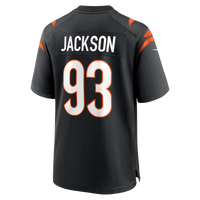 McKinnley Jackson Cincinnati Bengals Football Jersey, Black Sportswear Jersey Shirt, Lightweight Breathable Athletic Jersey, Casual Gift for Men