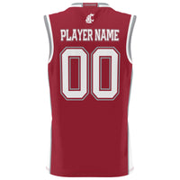 Washington State Cougars Basketball Jersey, Sportswear Jersey Shirt, Sleeveless Athletic Tank Jersey, Casual Gift for Men, Style 200899598