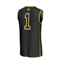 Iowa Hawkeyes Basketball Jersey, Black Fashion Sportswear Jersey Shirt, Sleeveless Athletic Tank Jersey, Casual Gift for Men, Style 204077966