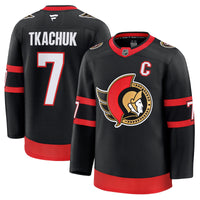Brady Tkachuk Ottawa Senators Hockey Jersey, Black Premium Home Sportswear Jersey Shirt, Long Sleeve Hockey Sweater Jersey, Casual Gift for Men