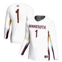 Minnesota Golden Gophers Volleyball Jersey, White Sportswear Jersey Shirt, Lightweight Breathable Athletic Jersey, Casual Gift for Men