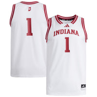 Indiana Hoosiers Basketball Jersey, White Replica Swingman Sportswear Jersey Shirt, Sleeveless Athletic Tank Jersey, Casual Gift for Men