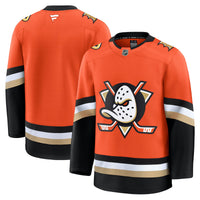 Anaheim Ducks Hockey Jersey, Orange Premium Sportswear Jersey Shirt, Long Sleeve Hockey Sweater Jersey, Casual Gift for Men, Style 202015708