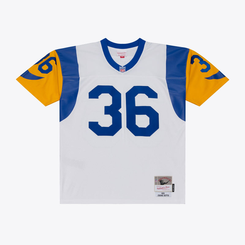 Jerome Bettis Los Angeles Rams Football Jersey, White Sportswear Jersey Shirt, Lightweight Breathable Athletic Jersey, Casual Gift for Men