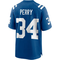 Joe Perry Indianapolis Colts Football Jersey, Royal Game Sportswear Jersey Shirt, Lightweight Breathable Athletic Jersey, Casual Gift for Men