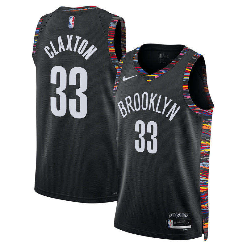 Nic Claxton Brooklyn Nets Basketball Jersey, Sportswear Jersey Shirt, Sleeveless Athletic Tank Jersey, Casual Gift for Men, Style 203566281