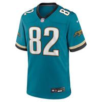 Jimmy Smith Jacksonville Jaguars Football Jersey, Teal Game Sportswear Jersey Shirt, Lightweight Breathable Athletic Jersey, Casual Gift for Men