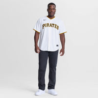Lake Bachar Pittsburgh Pirates Baseball Jersey, White Sportswear Jersey Shirt, Lightweight Breathable Athletic Jersey, Casual Gift for Men