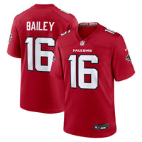 Jake Bailey Atlanta Falcons Football Jersey, Red Game Sportswear Jersey Shirt, Lightweight Breathable Athletic Jersey, Casual Gift for Men
