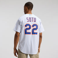 New York Mets Baseball Jersey, White Sportswear Jersey Shirt, Lightweight Breathable Athletic Jersey, Casual Gift for Men, Style 202658072