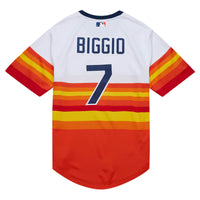 Craig Biggio Houston Astros Baseball Jersey, White Sportswear Jersey Shirt, Lightweight Breathable Athletic Jersey, Casual Gift for Men