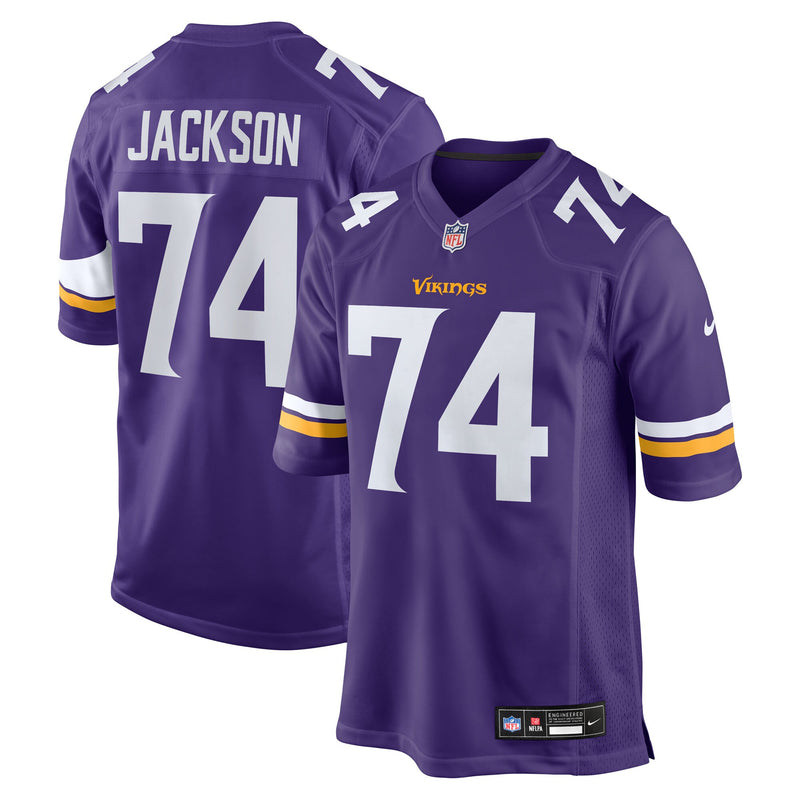 Donovan Jackson Minnesota Vikings Football Jersey, Purple Sportswear Jersey Shirt, Lightweight Breathable Athletic Jersey, Casual Gift for Men