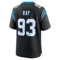 LaBryan Ray Carolina Panthers Football Jersey, Black Game Sportswear Jersey Shirt, Lightweight Breathable Athletic Jersey, Casual Gift for Men