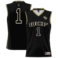 UCF Knights Basketball Jersey, Black Lightweight Sportswear Jersey Shirt, Sleeveless Athletic Tank Jersey, Casual Gift for Men