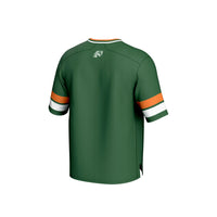 Florida A&M Rattlers Football Jersey, Green Sportswear Jersey Shirt, Lightweight Breathable Athletic Jersey, Casual Gift for Men