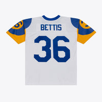 Jerome Bettis Los Angeles Rams Football Jersey, White Sportswear Jersey Shirt, Lightweight Breathable Athletic Jersey, Casual Gift for Men