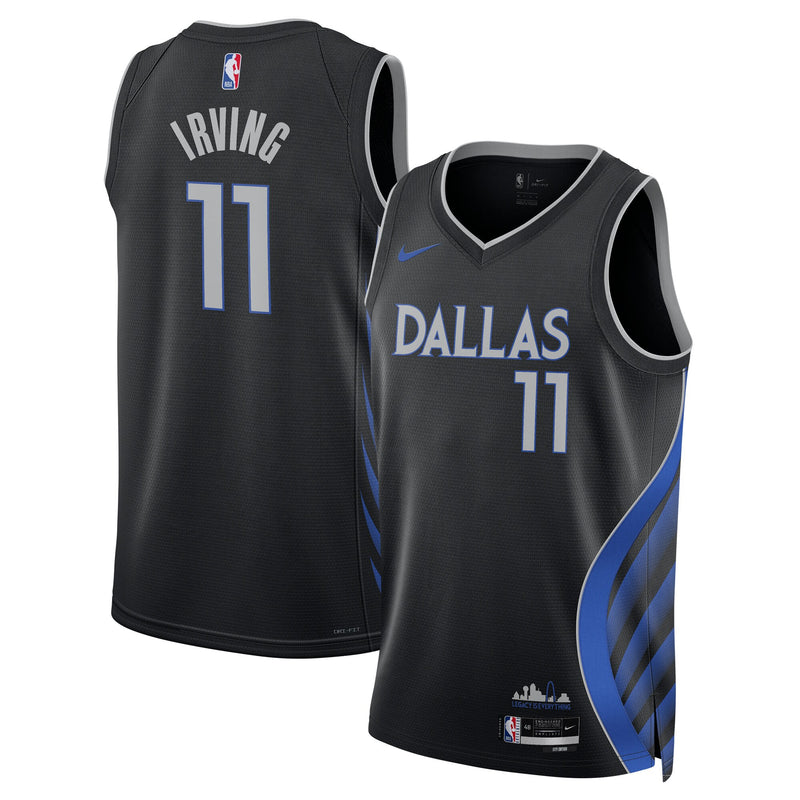 Kyrie Irving Dallas Mavericks Basketball Jersey, Black Swingman Sportswear Jersey Shirt, Sleeveless Athletic Tank Jersey, Casual Gift for Men