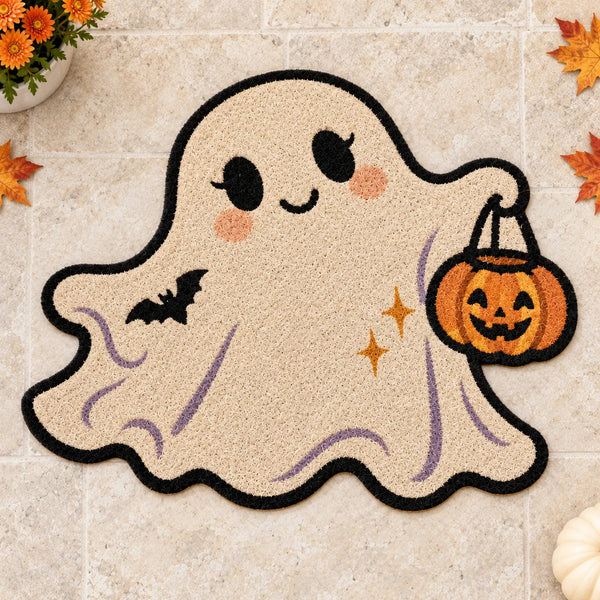 Small Haunting - Ghost, Lantern and the Soft Black Outline - main