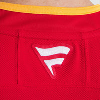 Calgary Flames Hockey Jersey, Red Premium Home Sportswear Jersey Shirt, Long Sleeve Hockey Sweater Jersey, Casual Gift for Men, Style 202015693