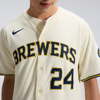 William Contreras Milwaukee Brewers Baseball Jersey, Sportswear Jersey Shirt, Lightweight Athletic Jersey, Casual Gift for Men, Style 202768480