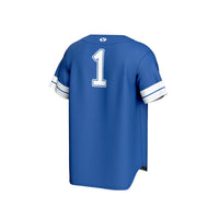 BYU Cougars Baseball Jersey, Royal Fashion Lightweight Sportswear Jersey Shirt, Lightweight Breathable Athletic Jersey, Casual Gift for Men